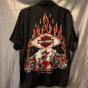 NWT Awesome Harley Davidson Las Vegas Shirt